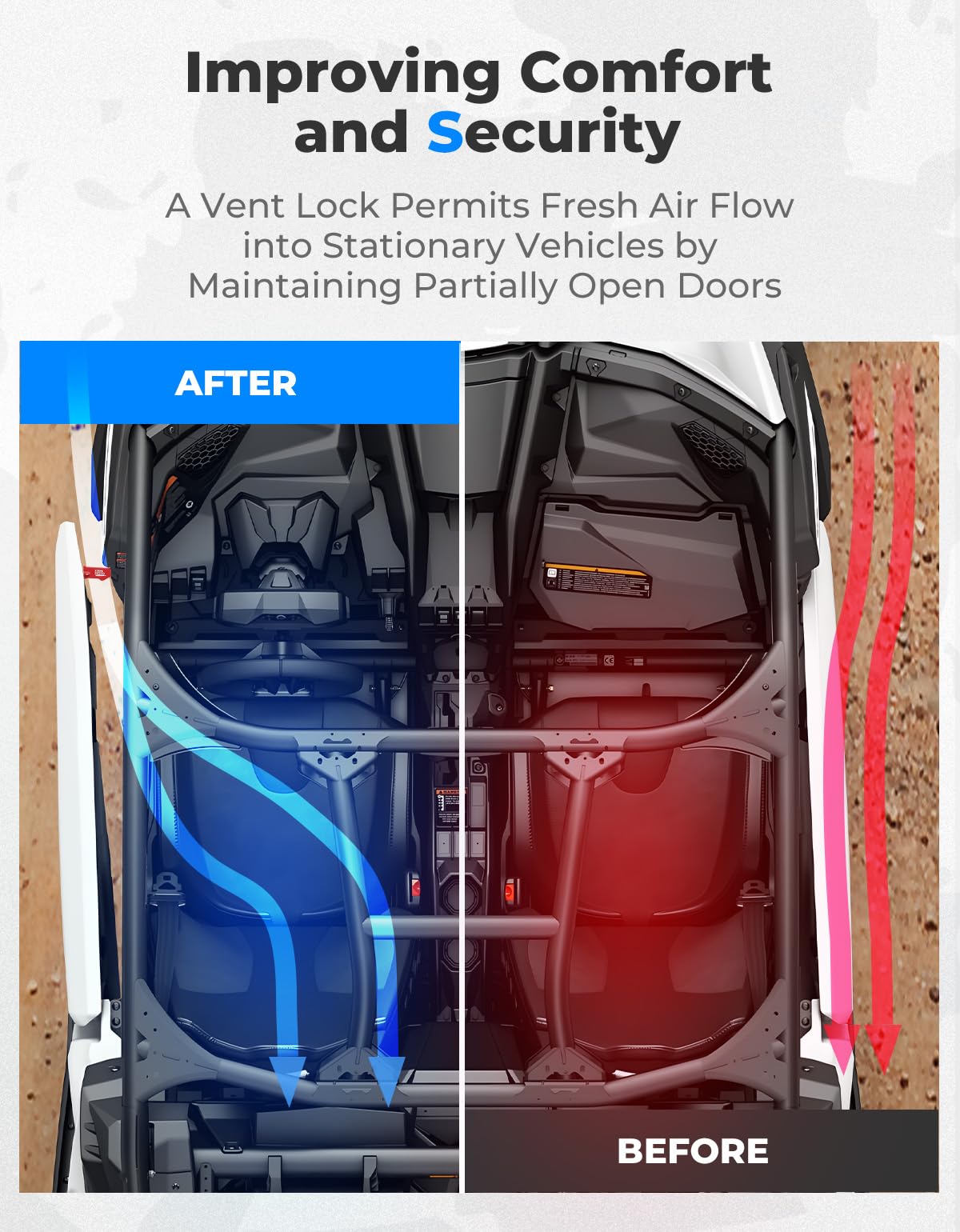 KEMIMOTO rzr-compatible door latches designed for smooth operation.