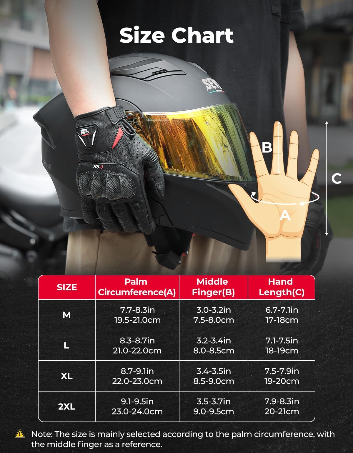 KEMIMOTO gloves suitable for dirt bikes and motocross adventures