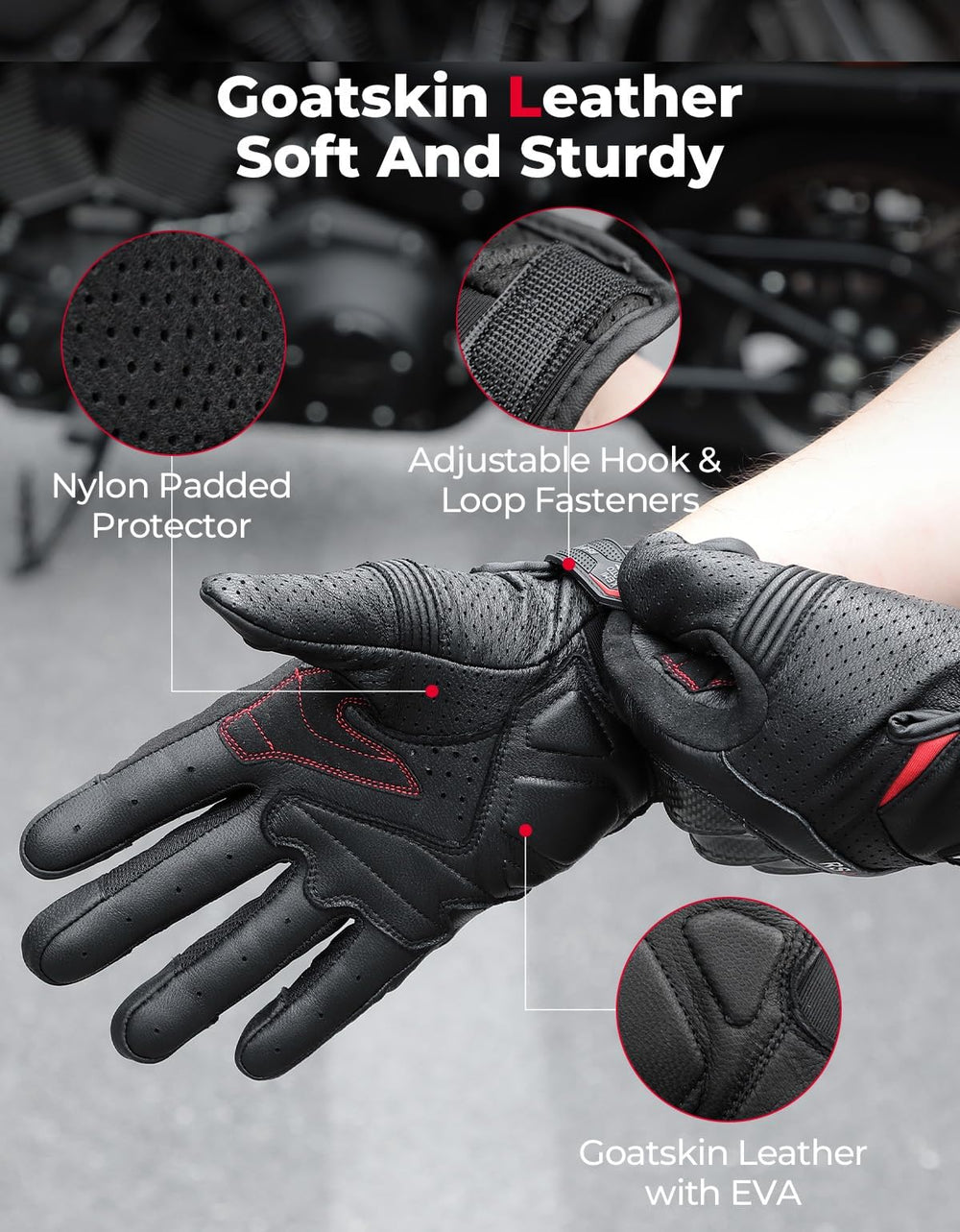 KEMIMOTO warm yet breathable design for winter riding