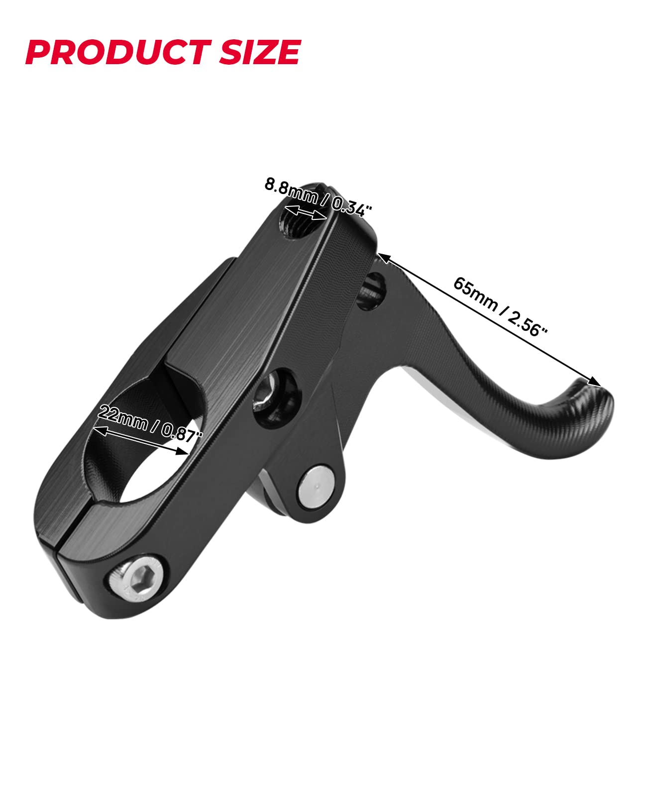 KEMIMOTO silver-black finger throttle assembly enhances precise handling on jet skis