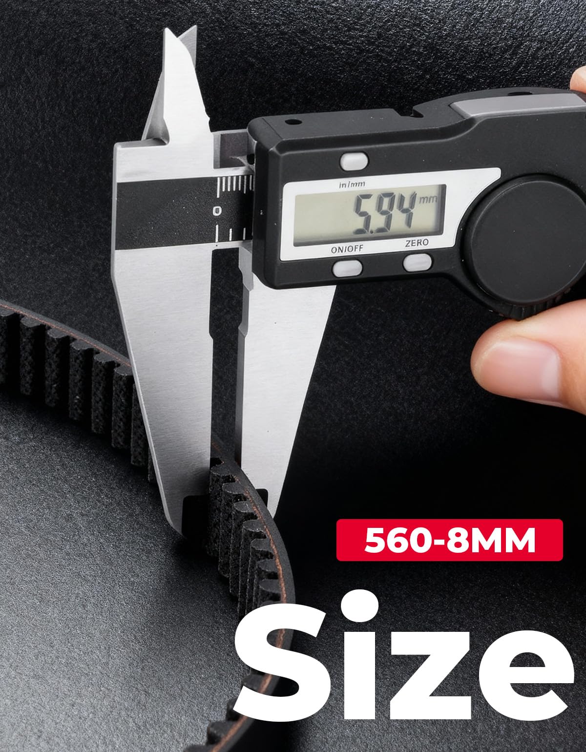 KEMIMOTO belt designed for 560-8M primary fit on compatible models.