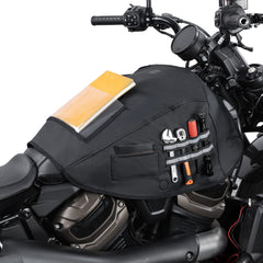 KEMIMOTO tank cover provides scratch protection for daily rides