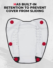 Waterproof exterior and soft cotton interior protect the tank against moisture