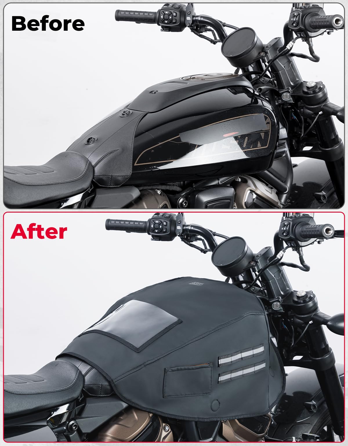 Designed to fit Touring Softail bikes for precise protection