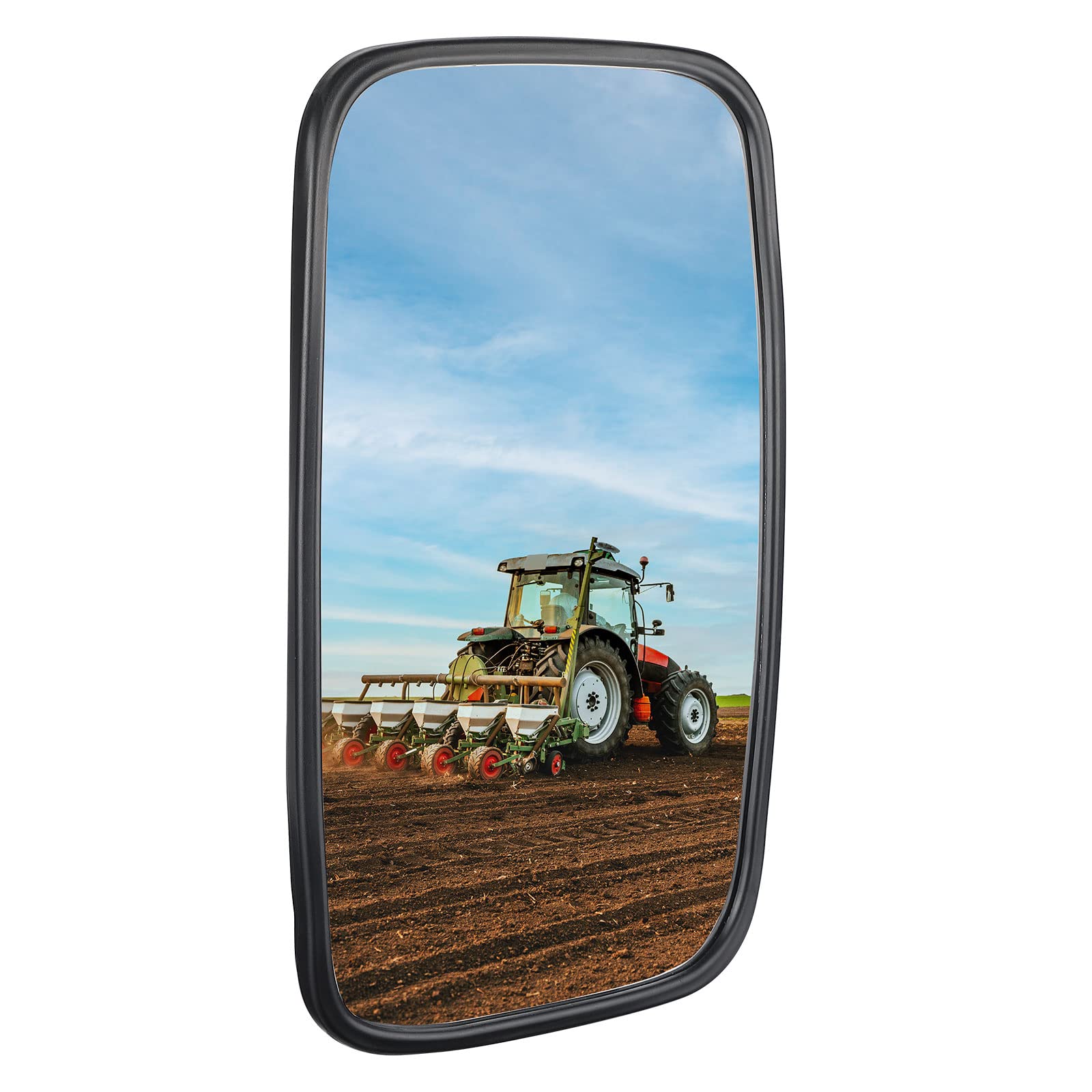 KEMIMOTO tractor mirror side view provides wider field of view for safer reversing.