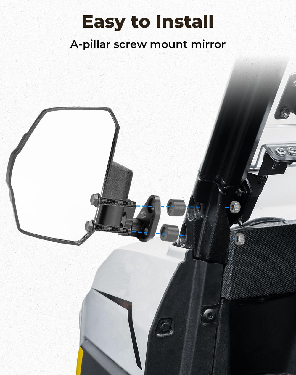 KEMIMOTO performance on narrow trails improves maneuvering in tight sections.