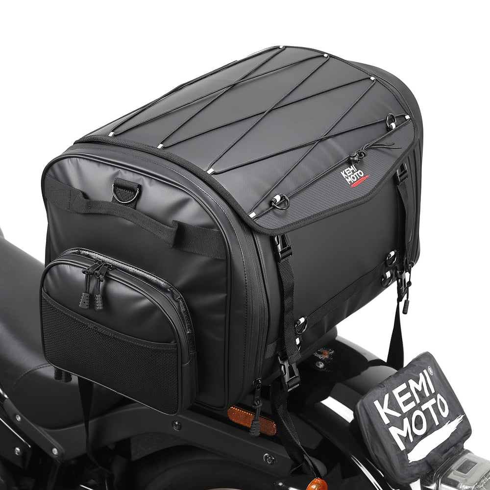KEMIMOTO travel luggage 60L capacity for extended rides