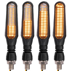KEMIMOTO turn signal with 36 LED beads for high visibility day and night.