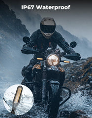 KEMIMOTO turn signal flowing design adds style while signaling turns.
