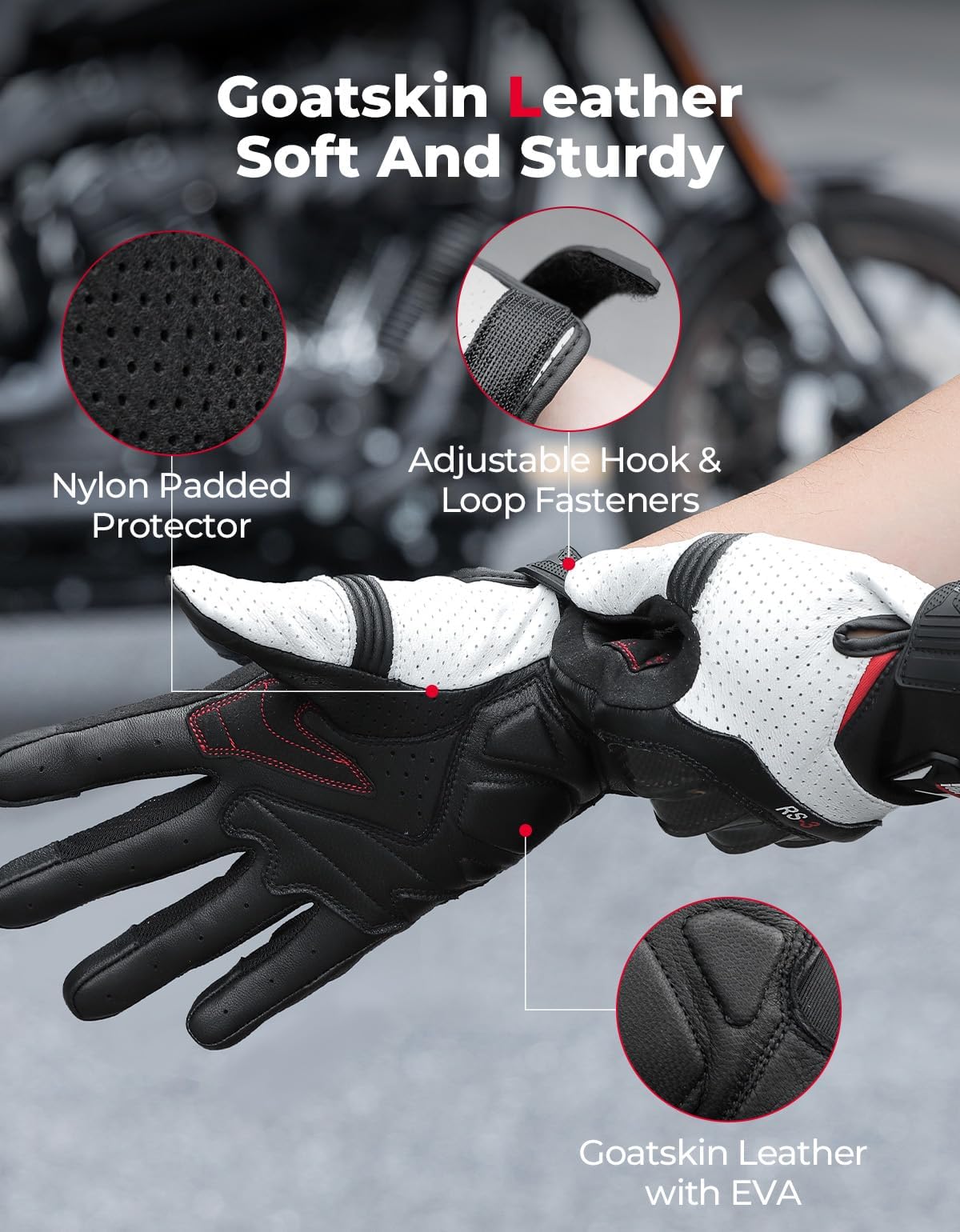 Two-finger touch screen capability for easy device use.