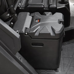 KEMIMOTO under-seat storage box with waterproof seal keeps items dry
