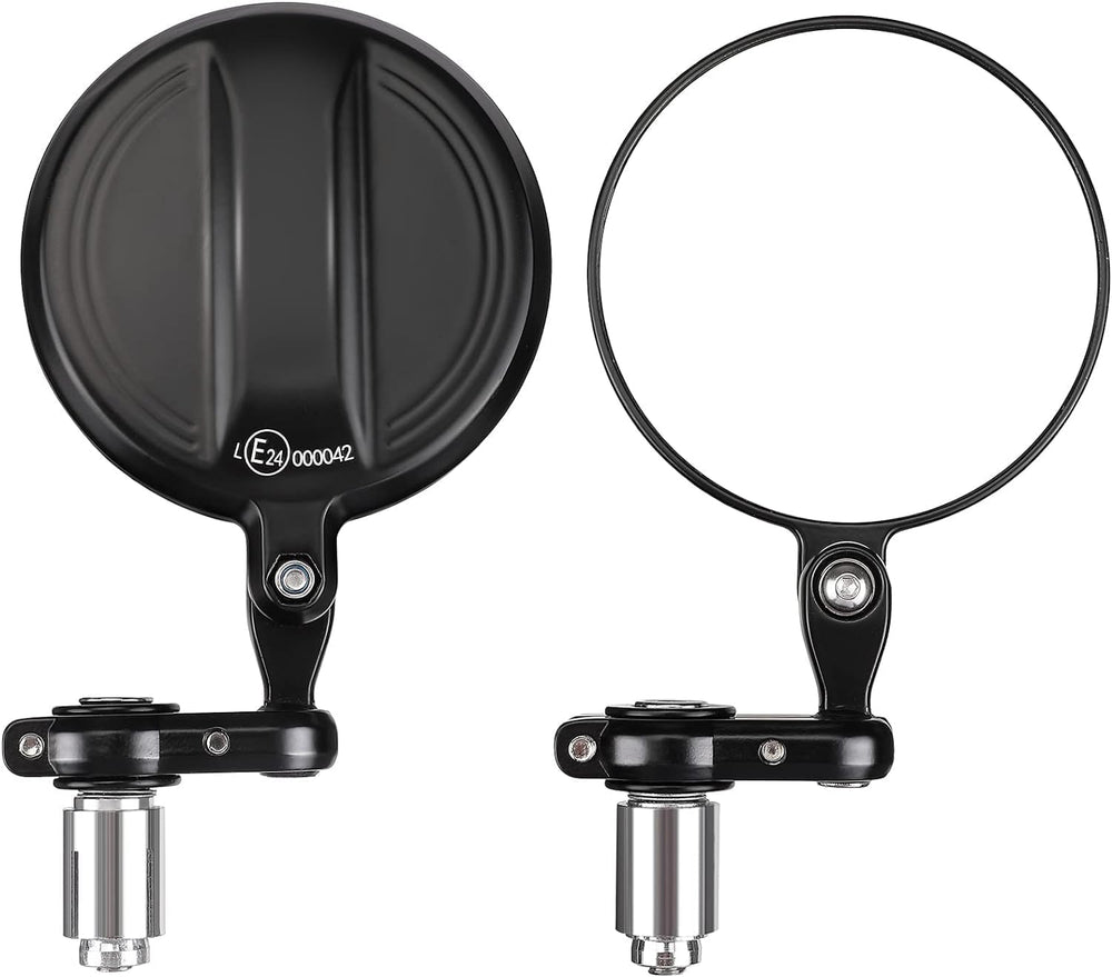 KEMIMOTO universal mirror with 360 rotation for wide rear view and safer lane changes