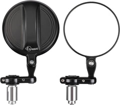 KEMIMOTO universal mirror with 360 rotation for wide rear view and safer lane changes