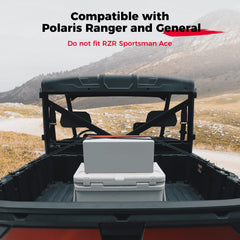 KEMIMOTO UTV bed anchor made of aluminum alloy with rubber coating for durability