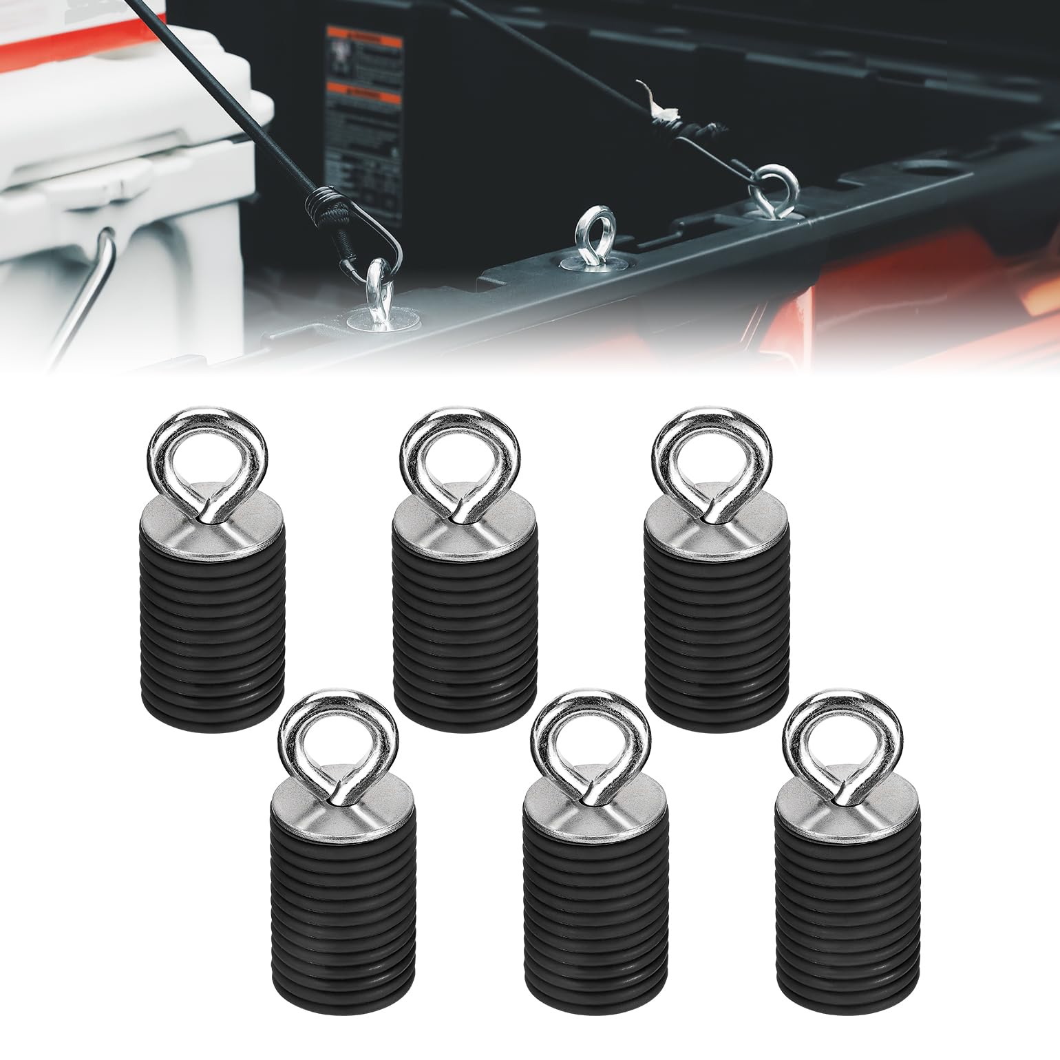 KEMIMOTO UTV bed anchor tested for stability during driving