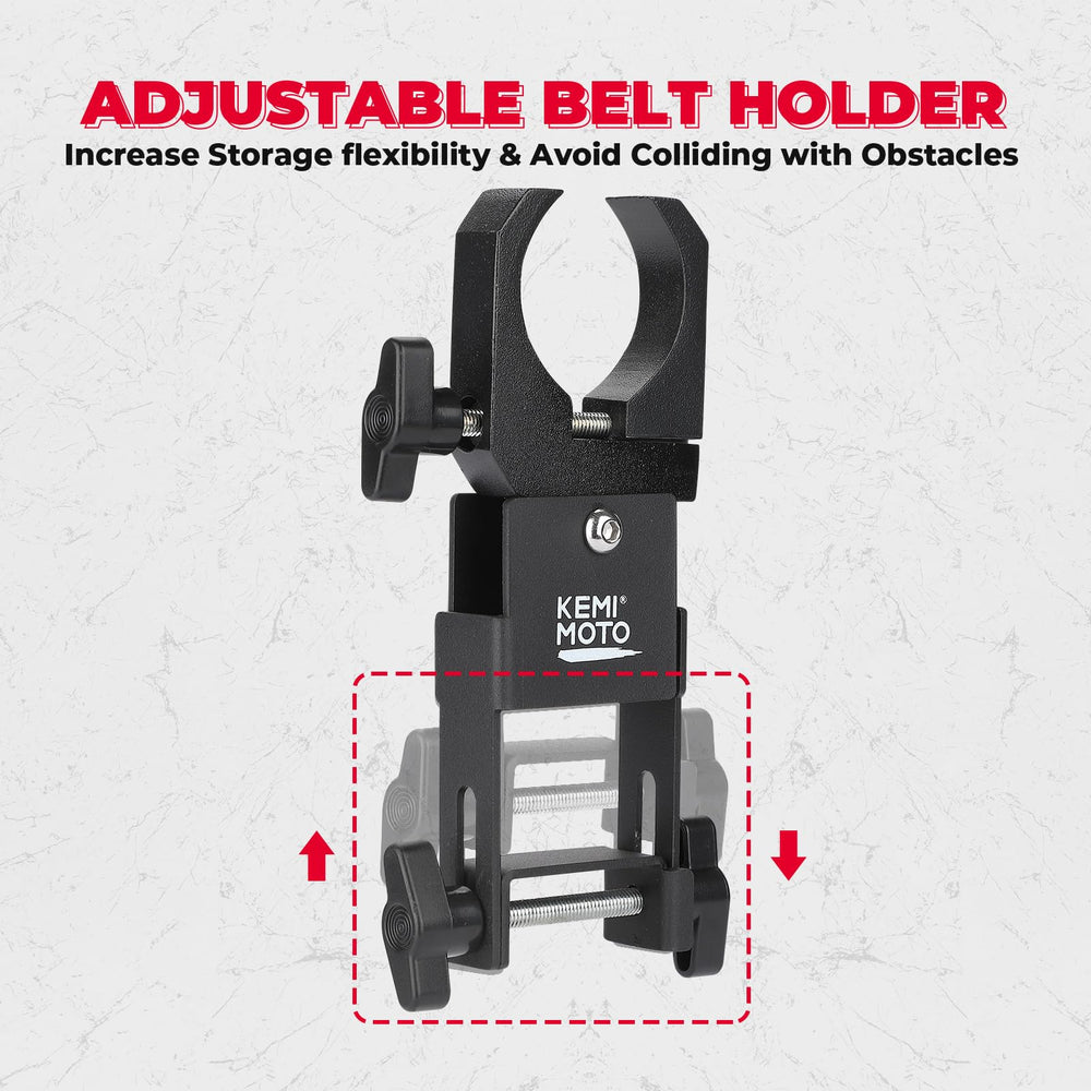 KEMIMOTO UTV belt holder anti-rust coating for all-season durability
