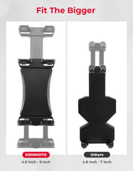 KEMIMOTO UTV Phone Mount provides 360-degree rotation for optimal viewing angles
