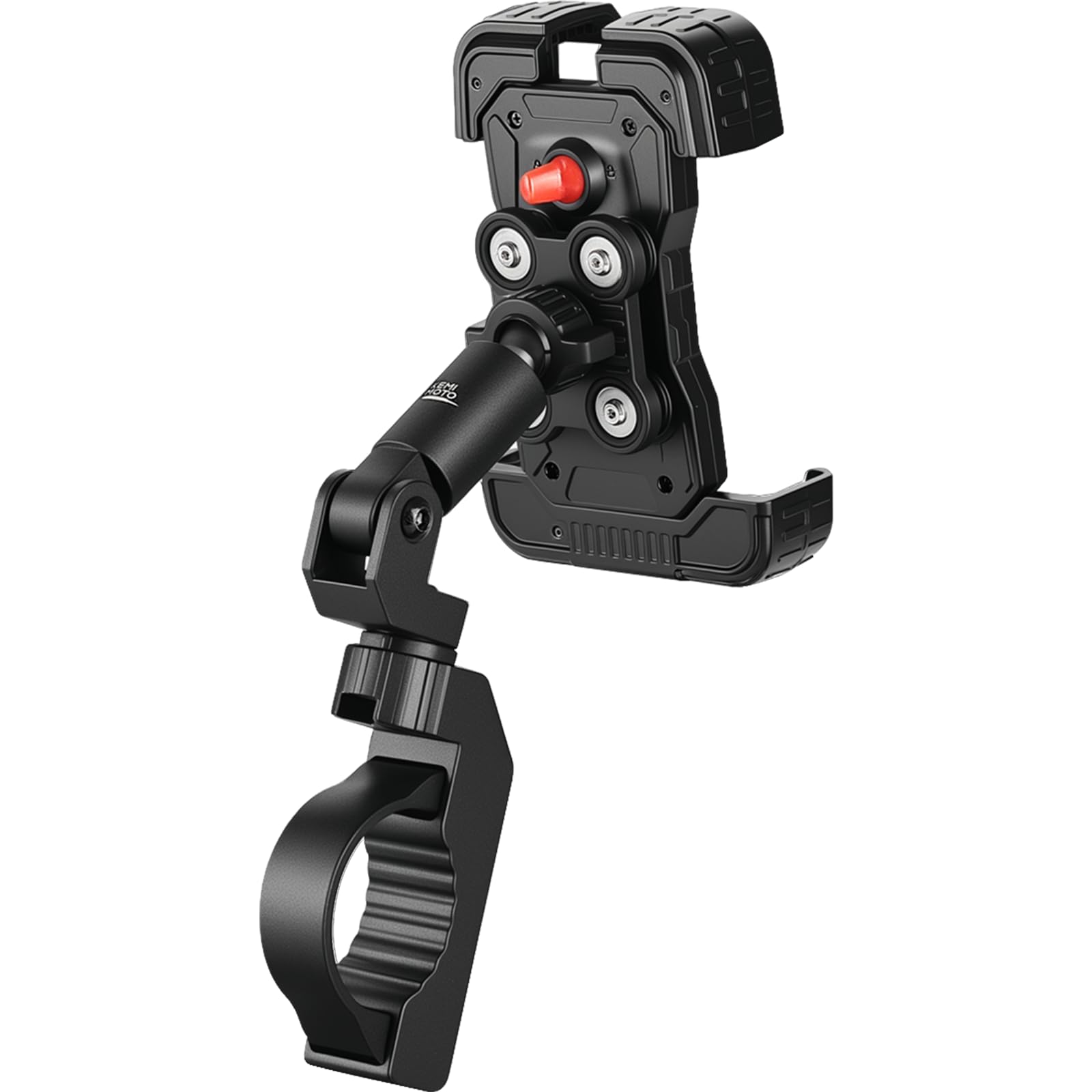 KEMIMOTO UTV phone mount dampeners reduce trail shocks for safer phone use.