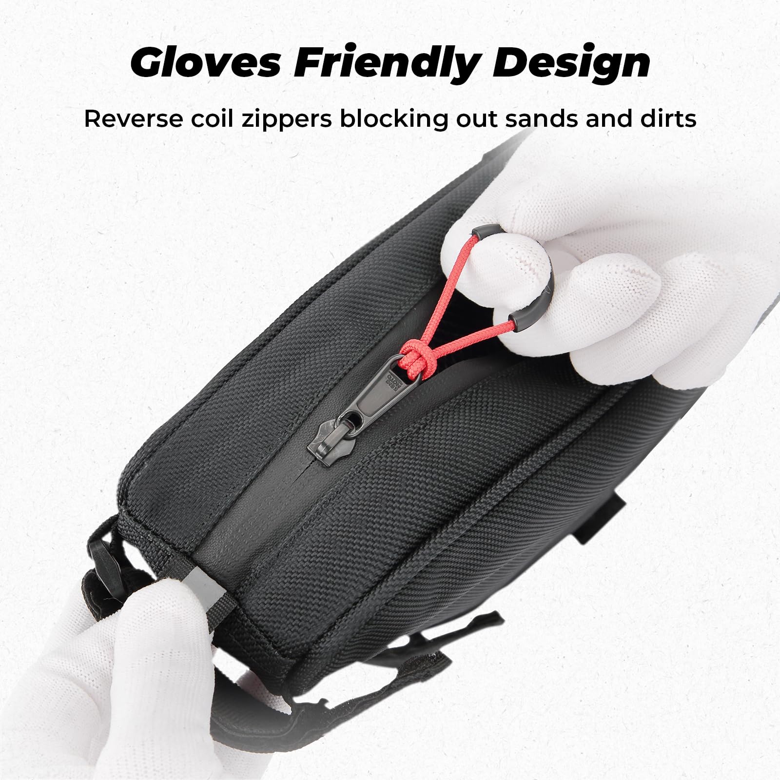 KEMIMOTO main compartment with padded interior protects valuables