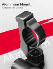 KEMIMOTO ABS housing resists drops and rough off-road use.