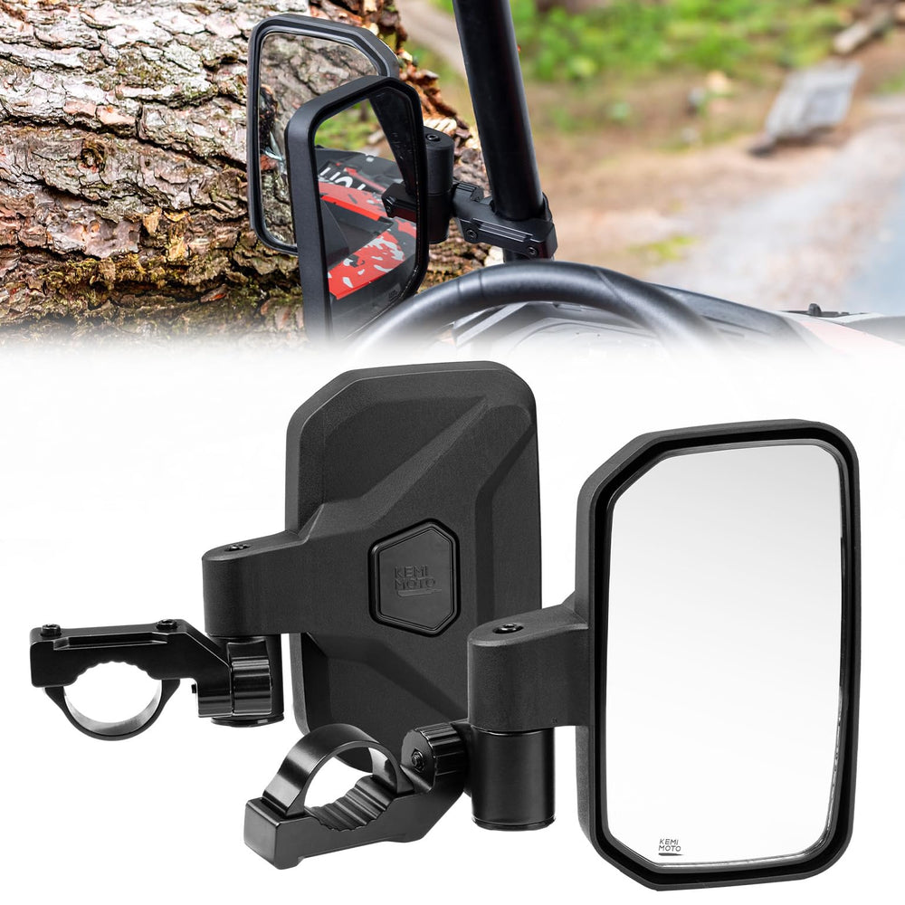 KEMIMOTO mirrors fit Can-Am Maverick X3 and other common UTVs.