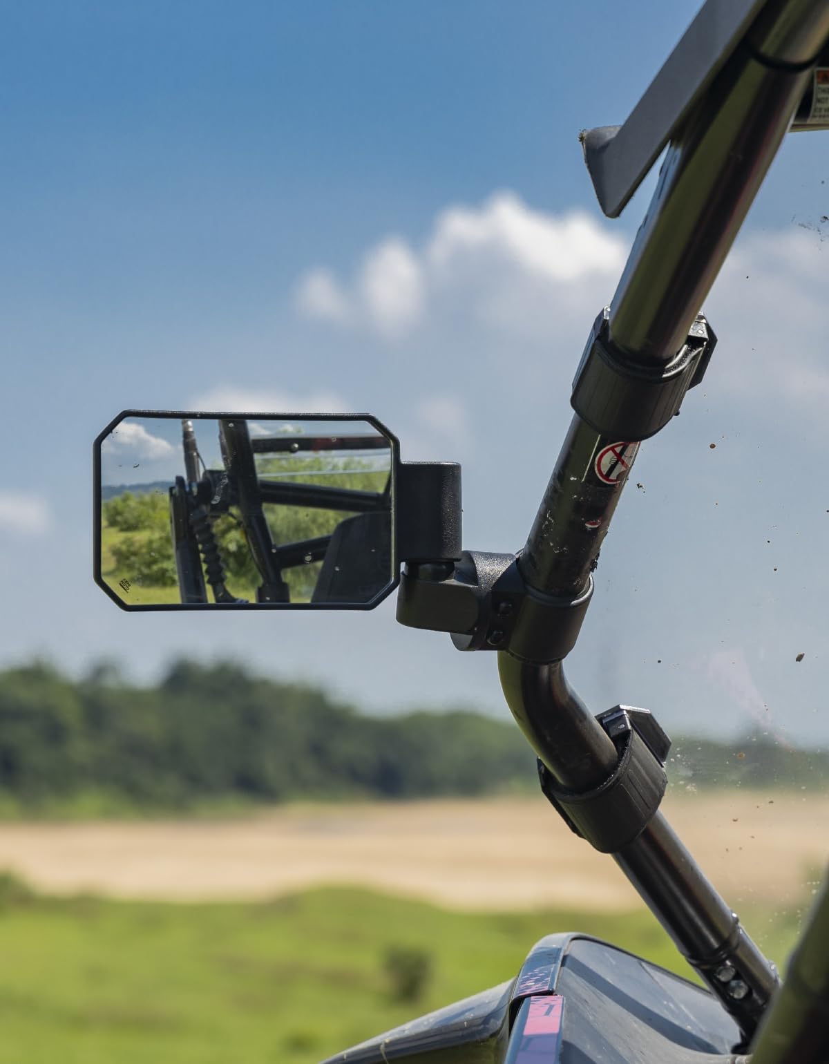 No vibration at idle with Kemimoto mirrors installed on UTV