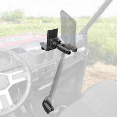 KEMIMOTO UTV tool holder in dash cup mount, keeping gear within reach