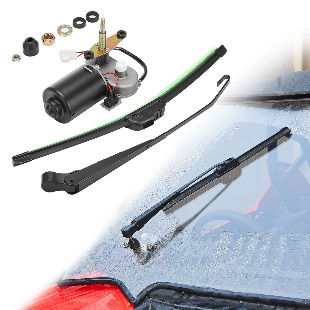 KEMIMOTO UTV windshield wiper motor showcases sturdy build for dependable windshield clearing