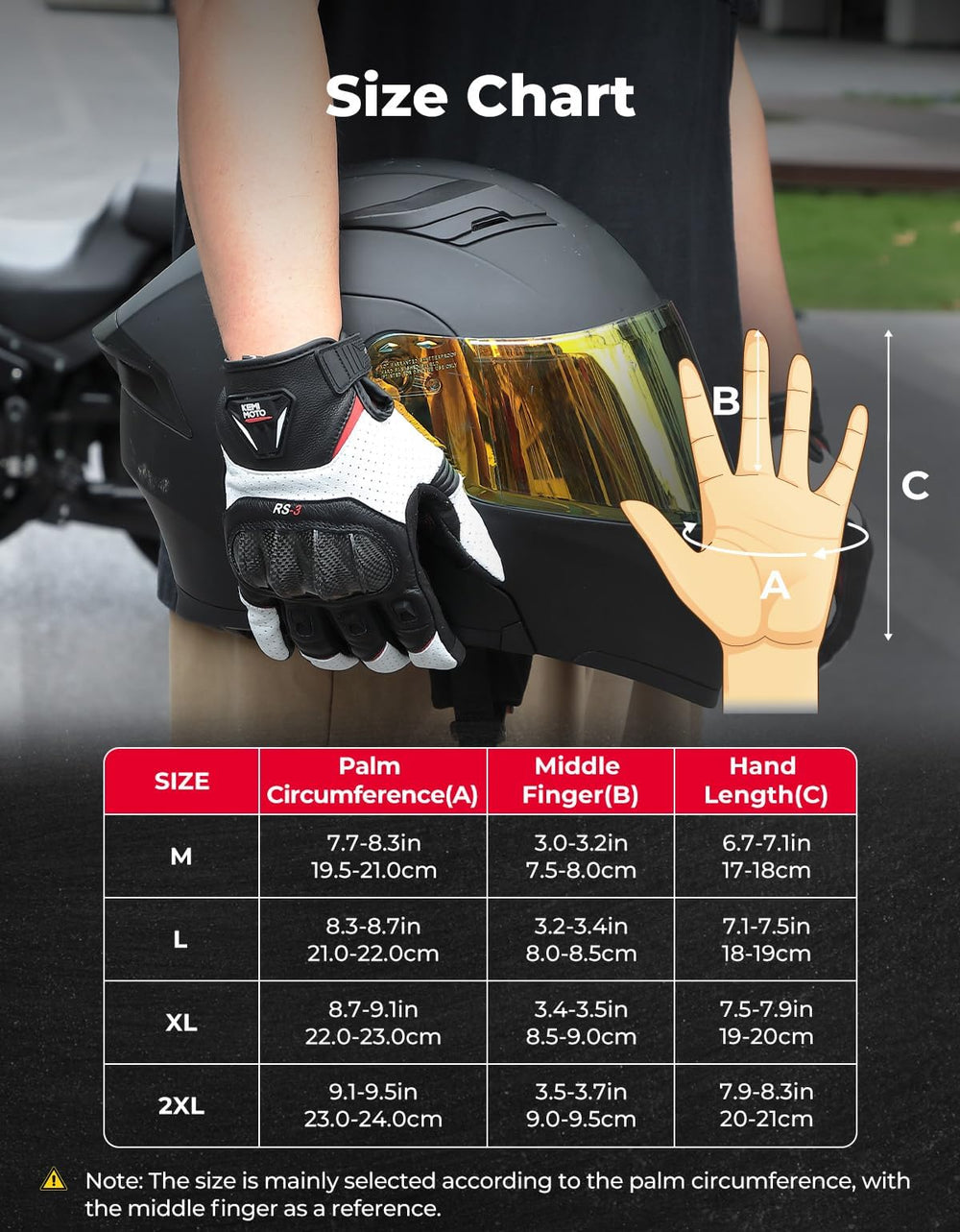 Winter warmth and flexible fit suitable for long rides.