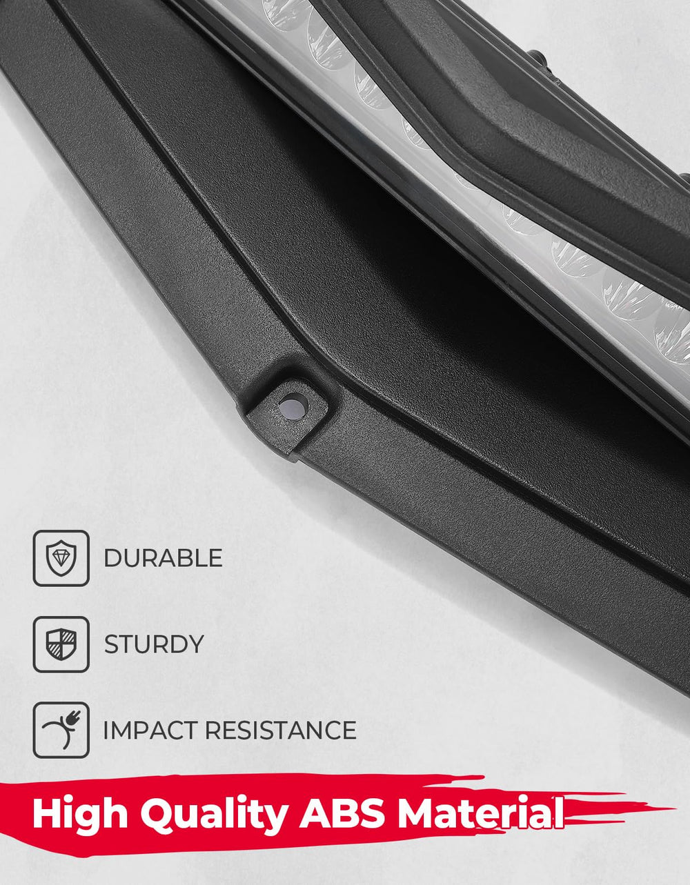KEMIMOTO Wolverine RMAX2-compatible light adds clear trail lighting.