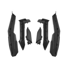 KEMIMOTO X3 fender flare front-left view showing mud protection