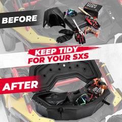 Kemimoto X3 mounting brackets included for fast tool-free installation.