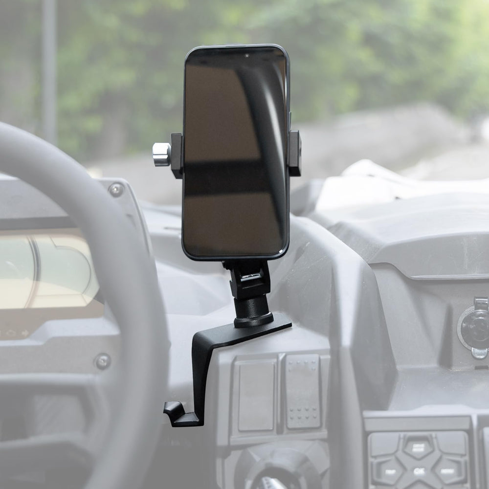KEMIMOTO on-the-go off-road use keeps your phone stable.