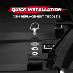 Includes 4 pins; two sets may be needed for X3 Max 4-door.