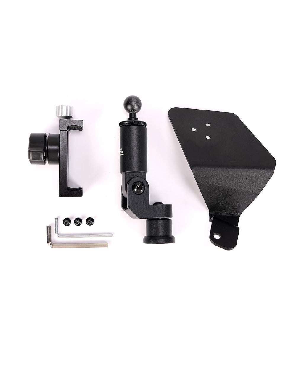 KEMIMOTO securely holds devices during rough rides.