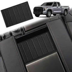 Kentuto center console tray liner for Toyota Tundra with snug OEM-style fit.