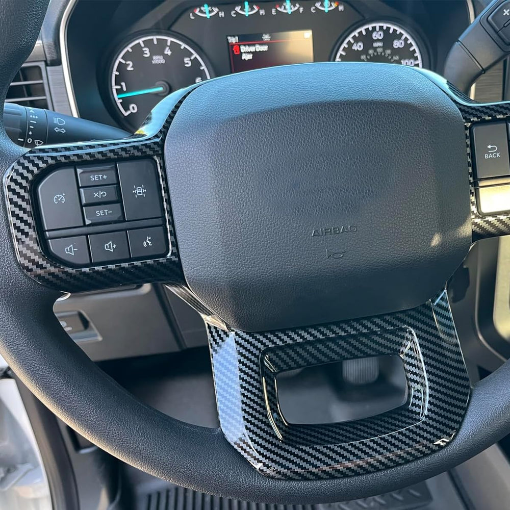Keptrim F-series carbon fiber trim adds a stylish, premium touch for trucks.