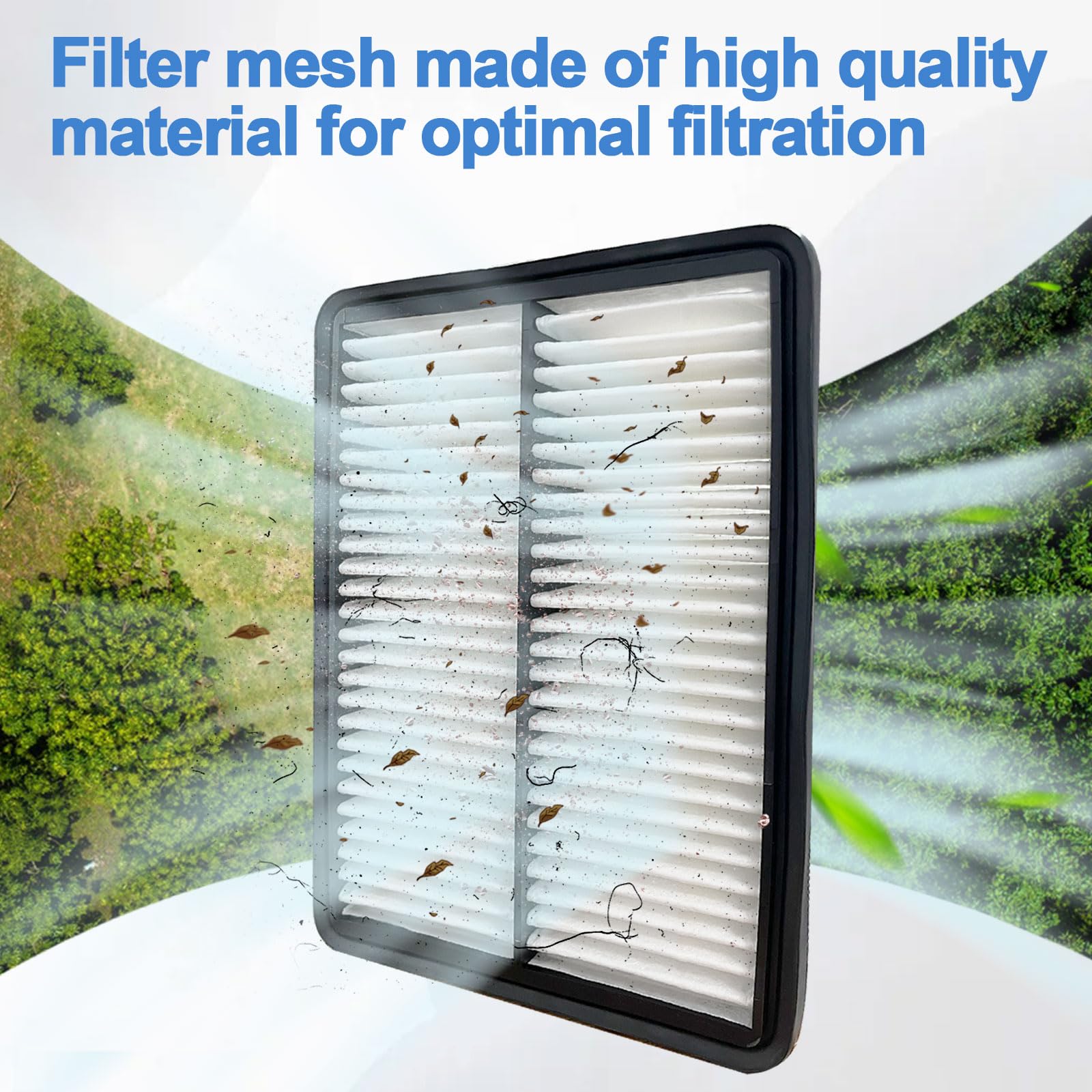 KEQGPCBE installation guide image showing a perfect Civic 1.8L filter fit.
