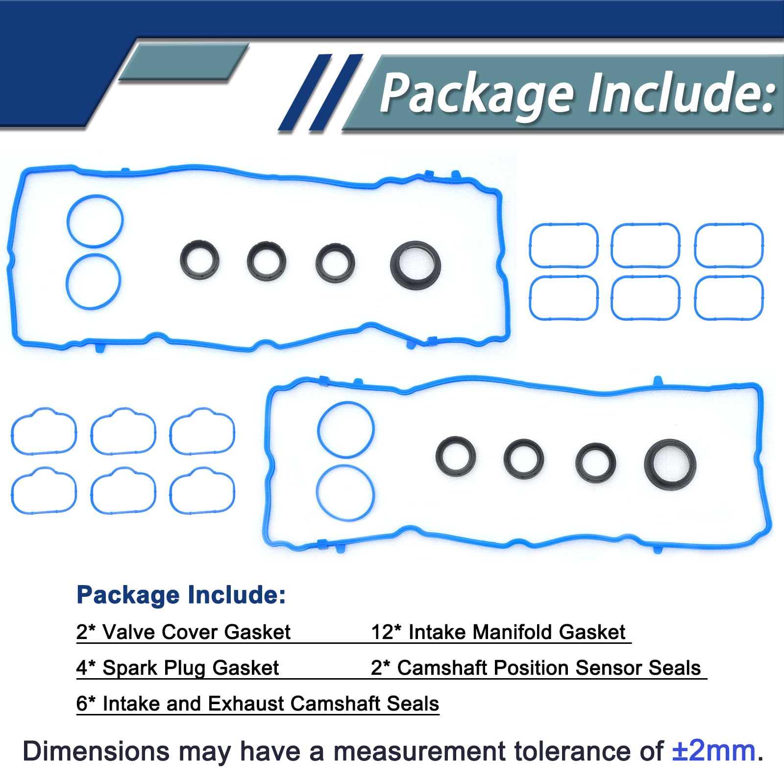 KERAIDMOTO 3.6L multi-layer seal design ensures conforming fit