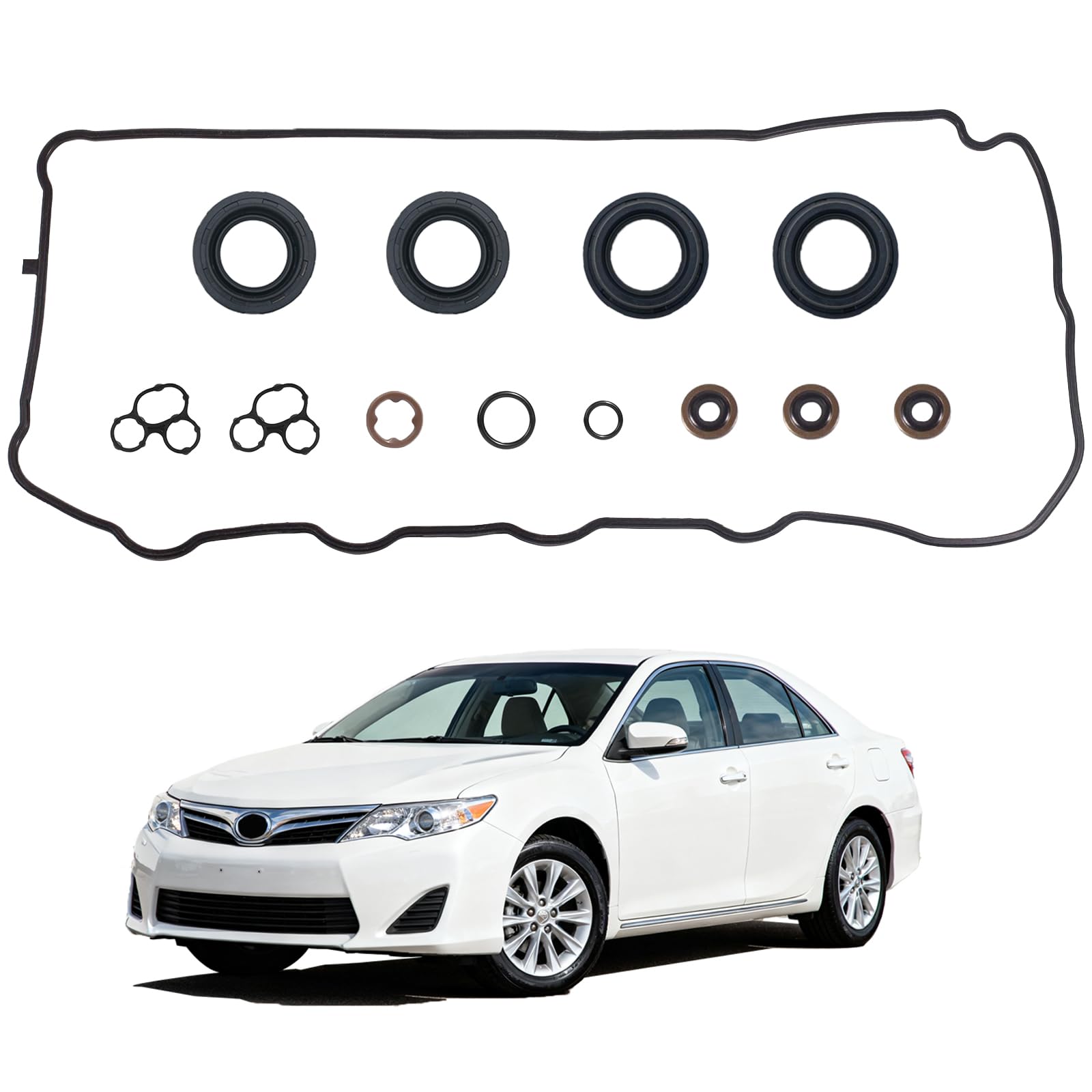 KERAIDMOTO valve cover gasket for Camry 2.5L ensures a reliable seal and leak prevention.