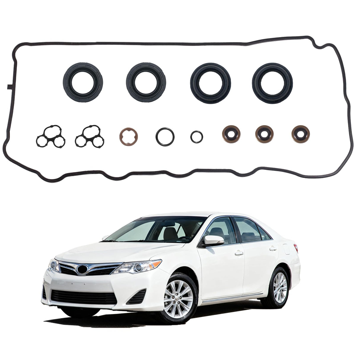 KERAIDMOTO valve cover gasket for Camry 2.5L ensures a reliable seal and leak prevention.