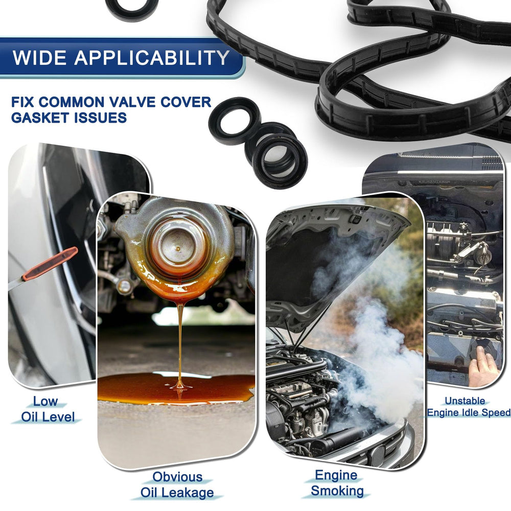 KERAIDMOTO VS50741R multi-layer sealing adapts to imperfect mating surfaces.