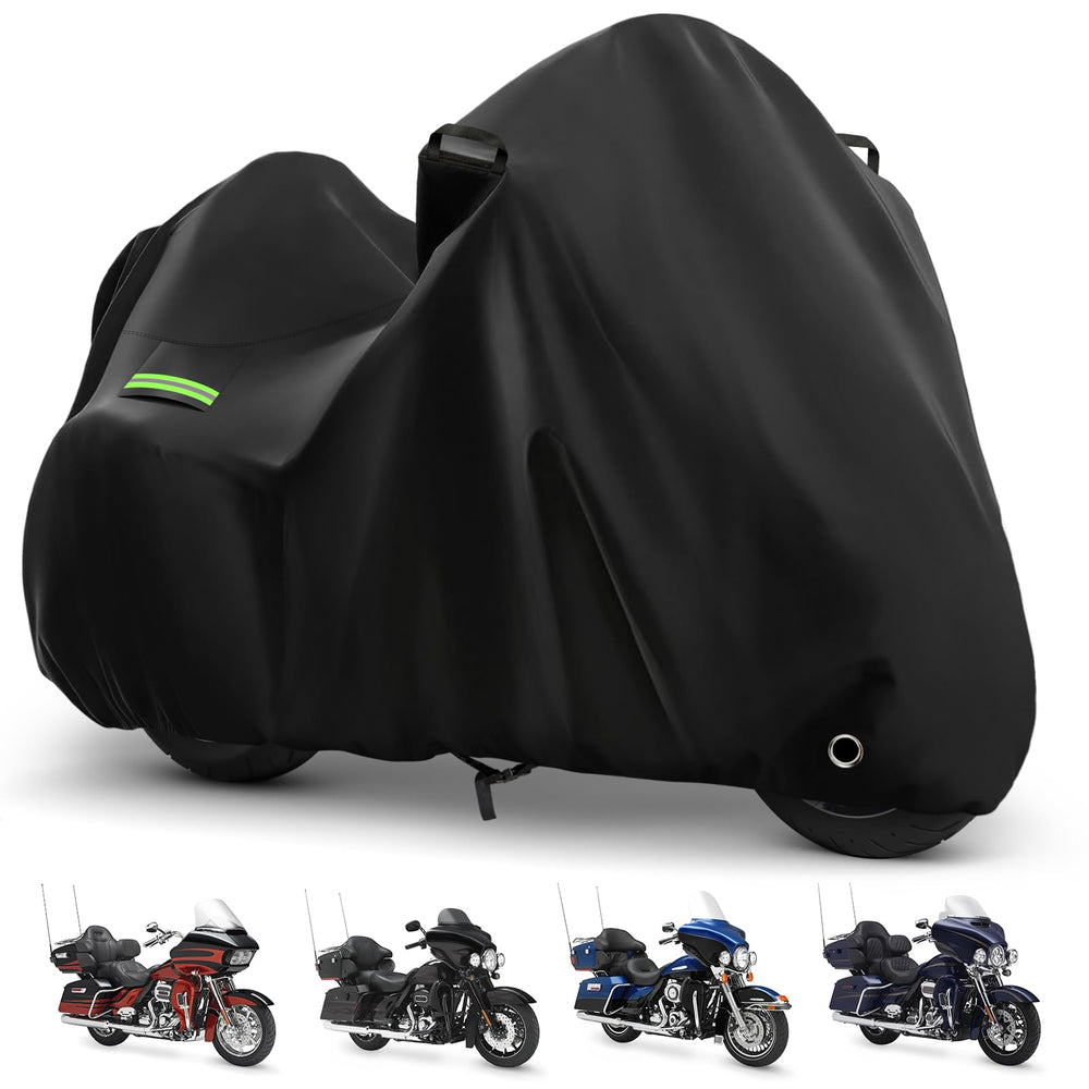KERANTY motorcycle cover for Road Glide Ultra Limited protecting from sun and rain.