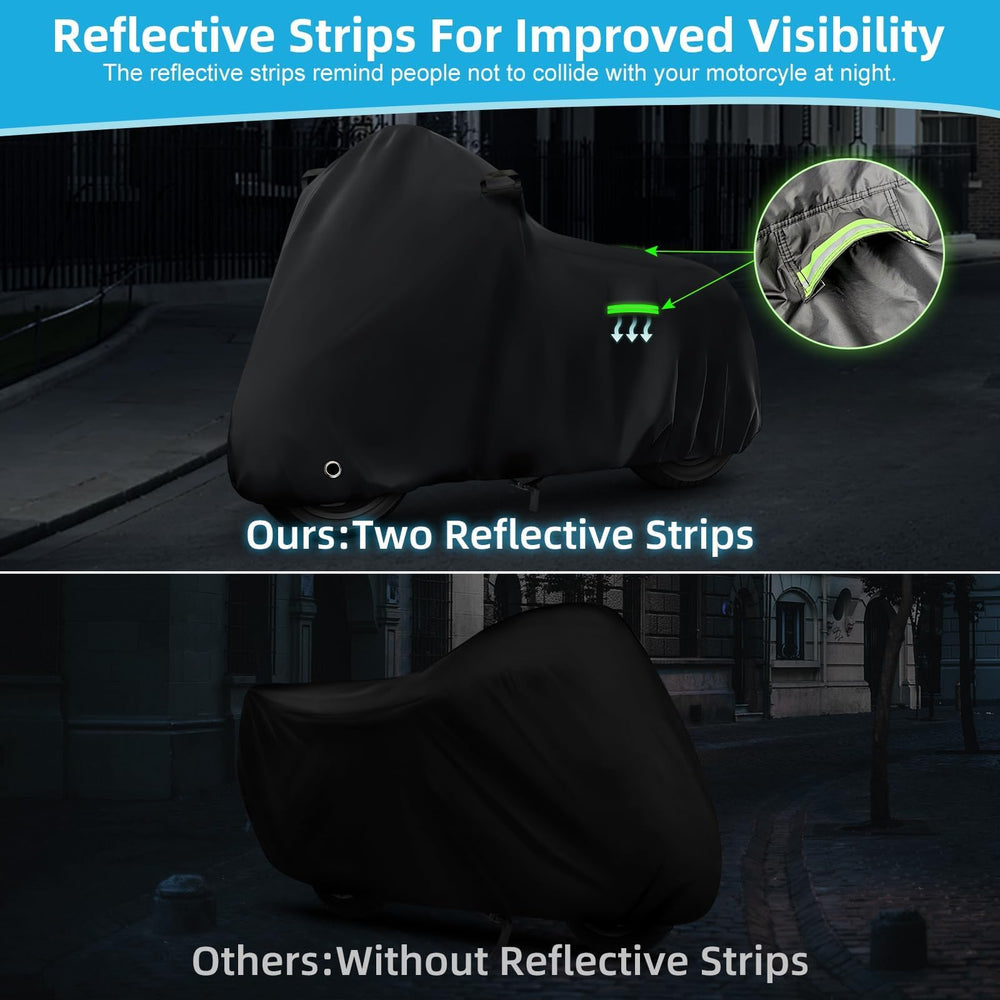 KERANTY Rebel cover reflective strips boost night visibility for safety