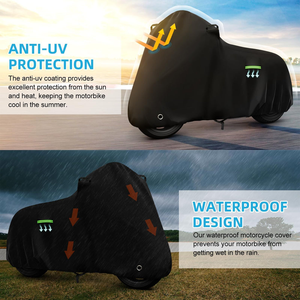 KERANTY Rebel cover windproof buckle secures the cover in windy conditions