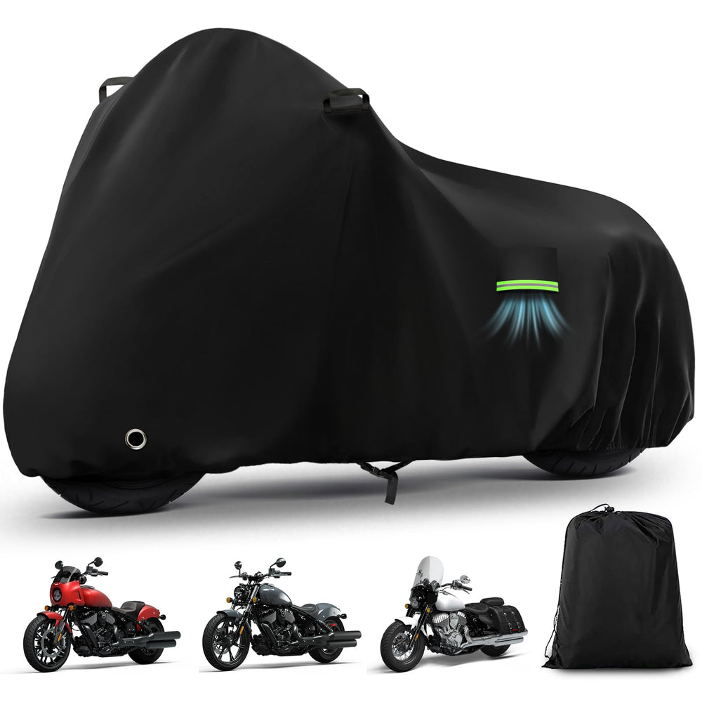 KERANTY Yamaha YZF R1 cover, front view with reflective strips for night visibility