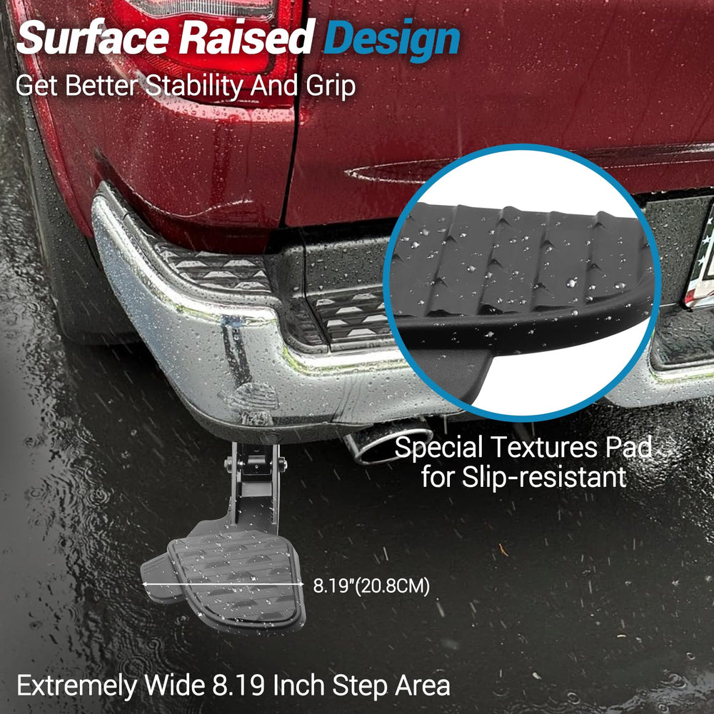 Keriolee step supports up to 350 lbs for heavy loads