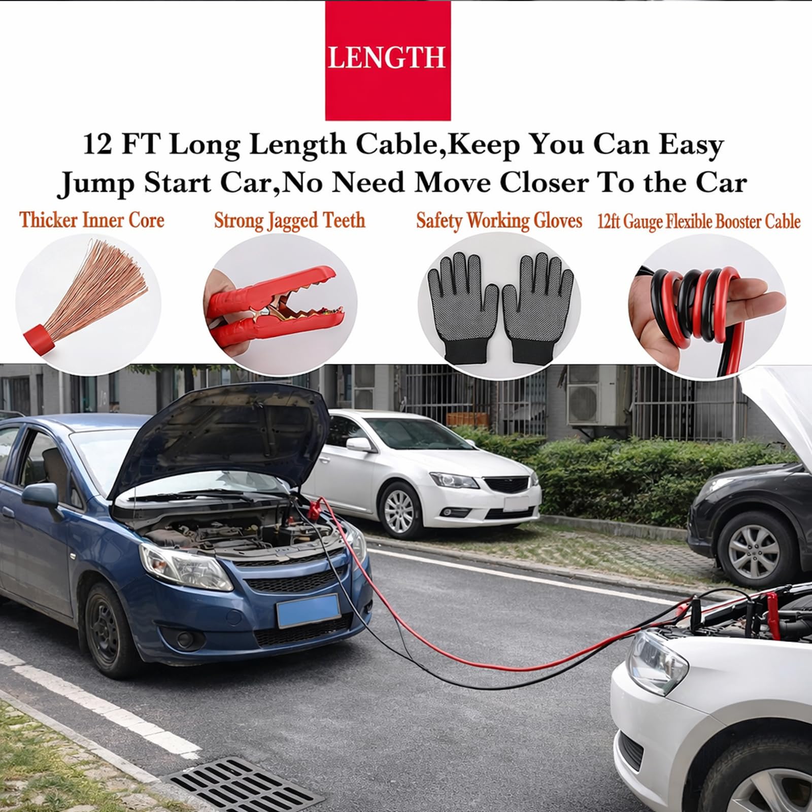 Kewen digital air compressor inflates tires quickly with auto shut-off and LED aids.