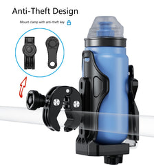 Kewig supports up to 32 oz bottles for longer rides