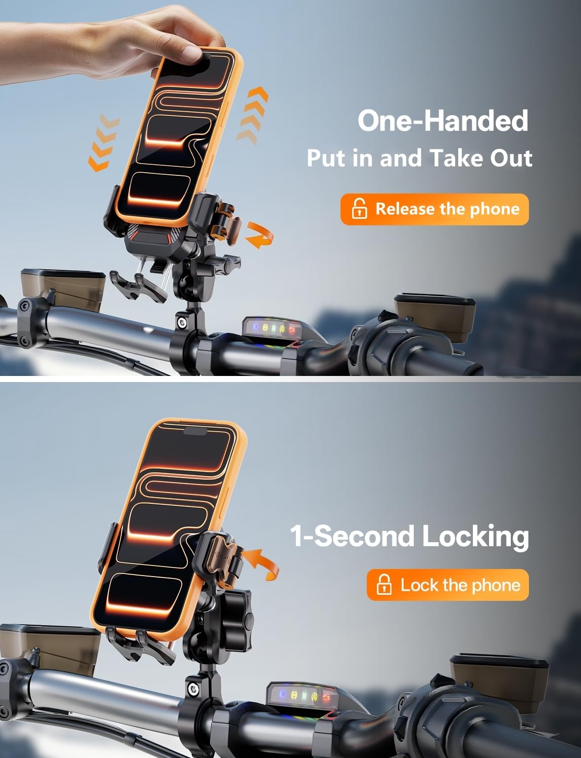 Kewig camera-friendly design keeps the lens clear for video.